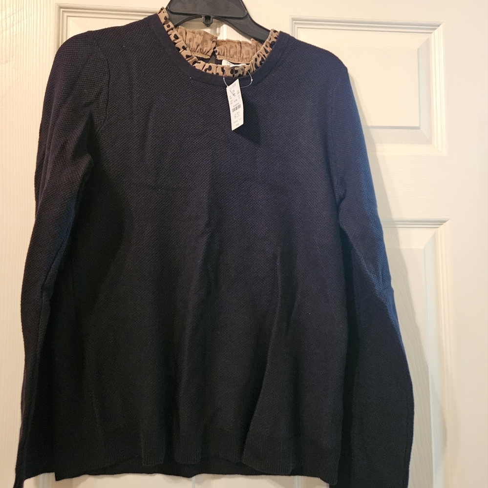 J Crew black sweater